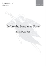 Before the Song Was Done SATB choral sheet music cover Thumbnail